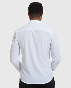 True ClassicWhite Performance Lightweight Dress Shirt