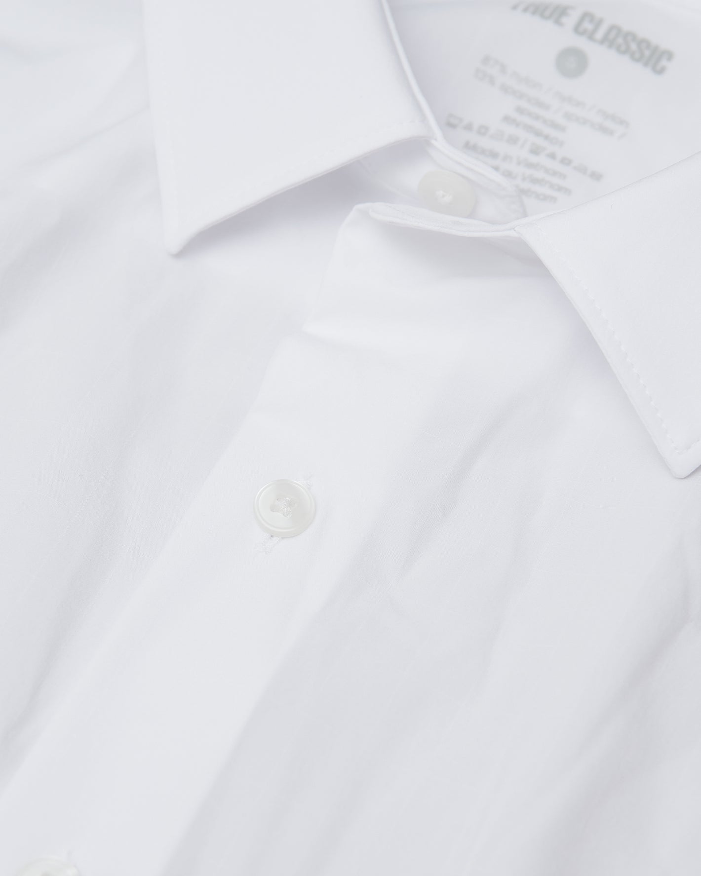 White Lightweight Dress Shirt