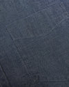 Medium Indigo Wash Long Sleeve Chambray Shirt pocket detail.