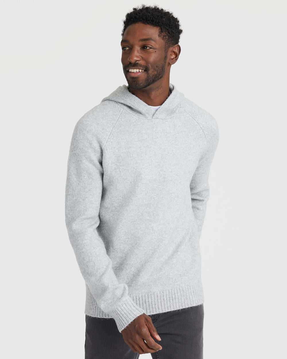 Heather Gray Sweater Hoodie