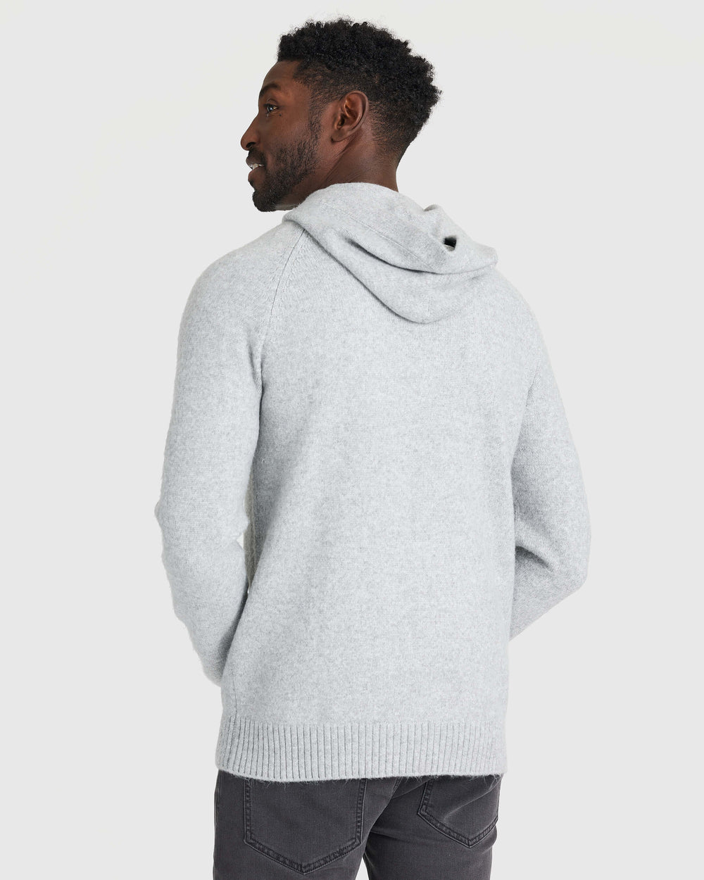 Heather Gray Sweater Hoodie