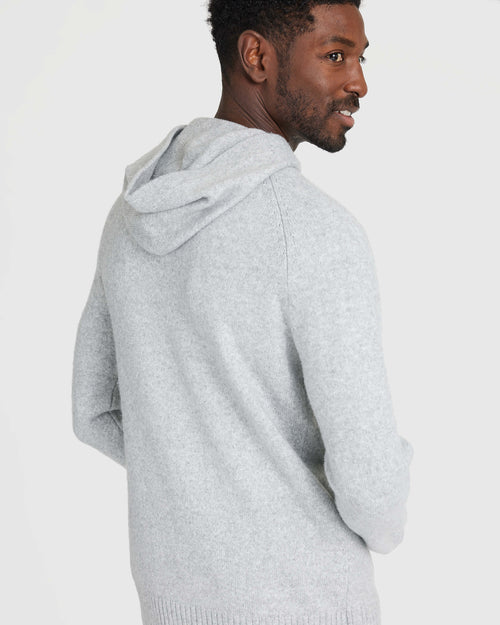 Heather Gray Sweater Hoodie