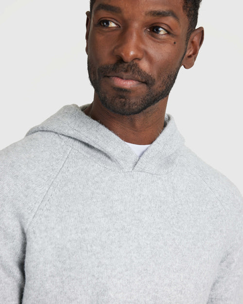 Heather Gray Sweater Hoodie