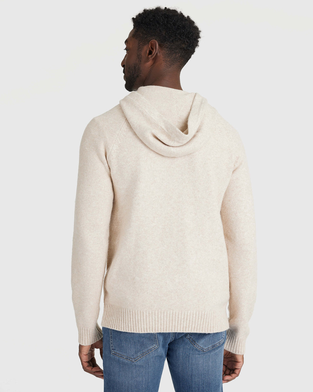 Heather Oatmeal Sweater Hoodie