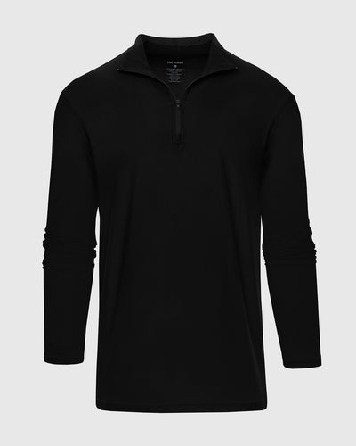 Active Quarter Zip Sweatshirt - Black