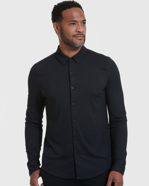 Black Long Sleeve Do-It-All Comfort Shirt