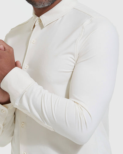 Do-It-All Comfort Shirt - Ecru