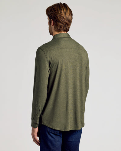 Do-It-All Comfort Shirt - Dark Heather Military Green