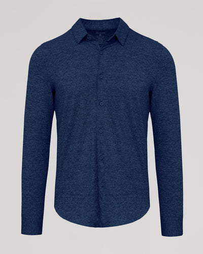 Do-It-All Comfort Shirt - Dark Heather Navy