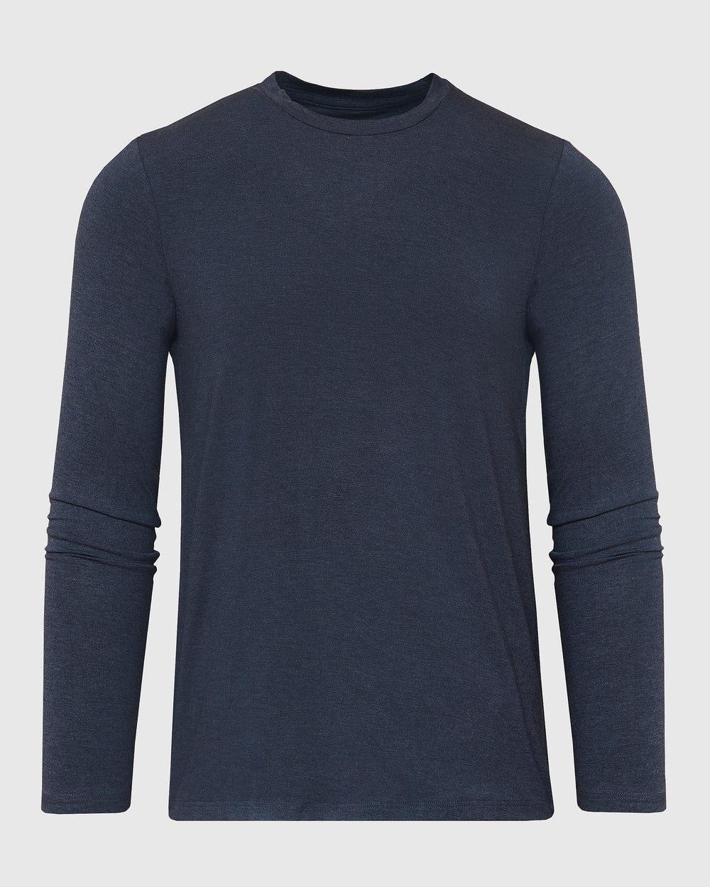 Heather Navy Long Sleeve Loungewear Tee