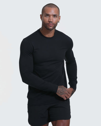 Active Comfort Crew Neck Sweatshirt - Black