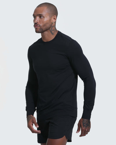 Active Comfort Crew Neck Sweatshirt - Black