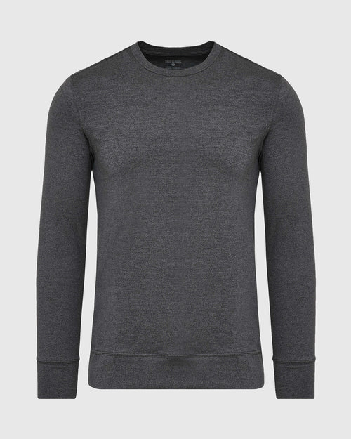 Charcoal Heather Active Comfort Crew Sweatshirt