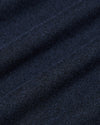 Heather Navy Active Comfort Pullover Hoodie fabric close-up, showcasing knit texture.