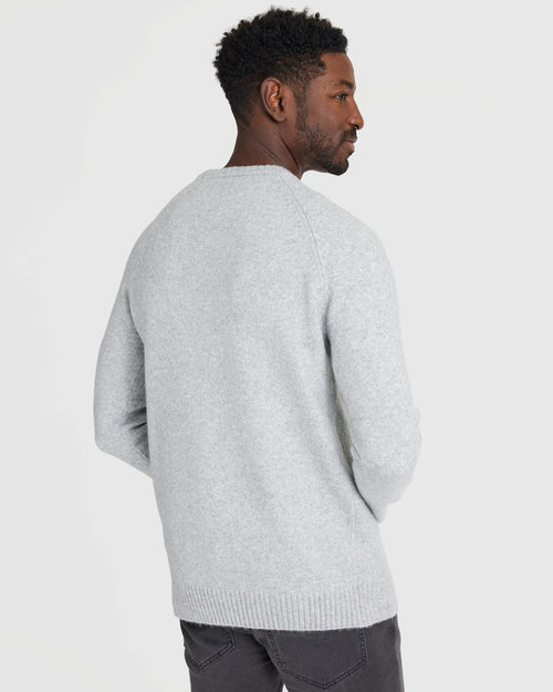 Heather Gray Crew Neck Sweater