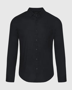 True ClassicBlack Stretch Oxford Long Sleeve Shirt