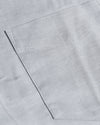 Light Gray Stretch Oxford Shirt with top-stitched patch pocket detail.
