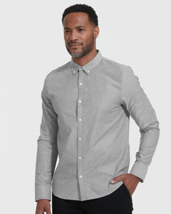 True ClassicStone Stretch Oxford Long Sleeve Shirt