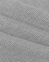 Heather Gray Pique Crew Sweater, featuring soft waffle-weave texture.