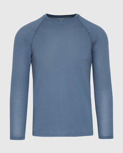 True ClassicFiord Long Sleeve Active Mesh Crew