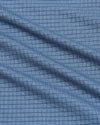 Fiord Active Mesh Crew's light-blue textured fabric close-up.