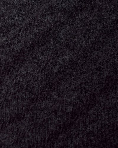 Marled Crew Neck Sweater - Charcoal Heather Gray