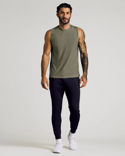 Sleeveless Active Muscle Tee