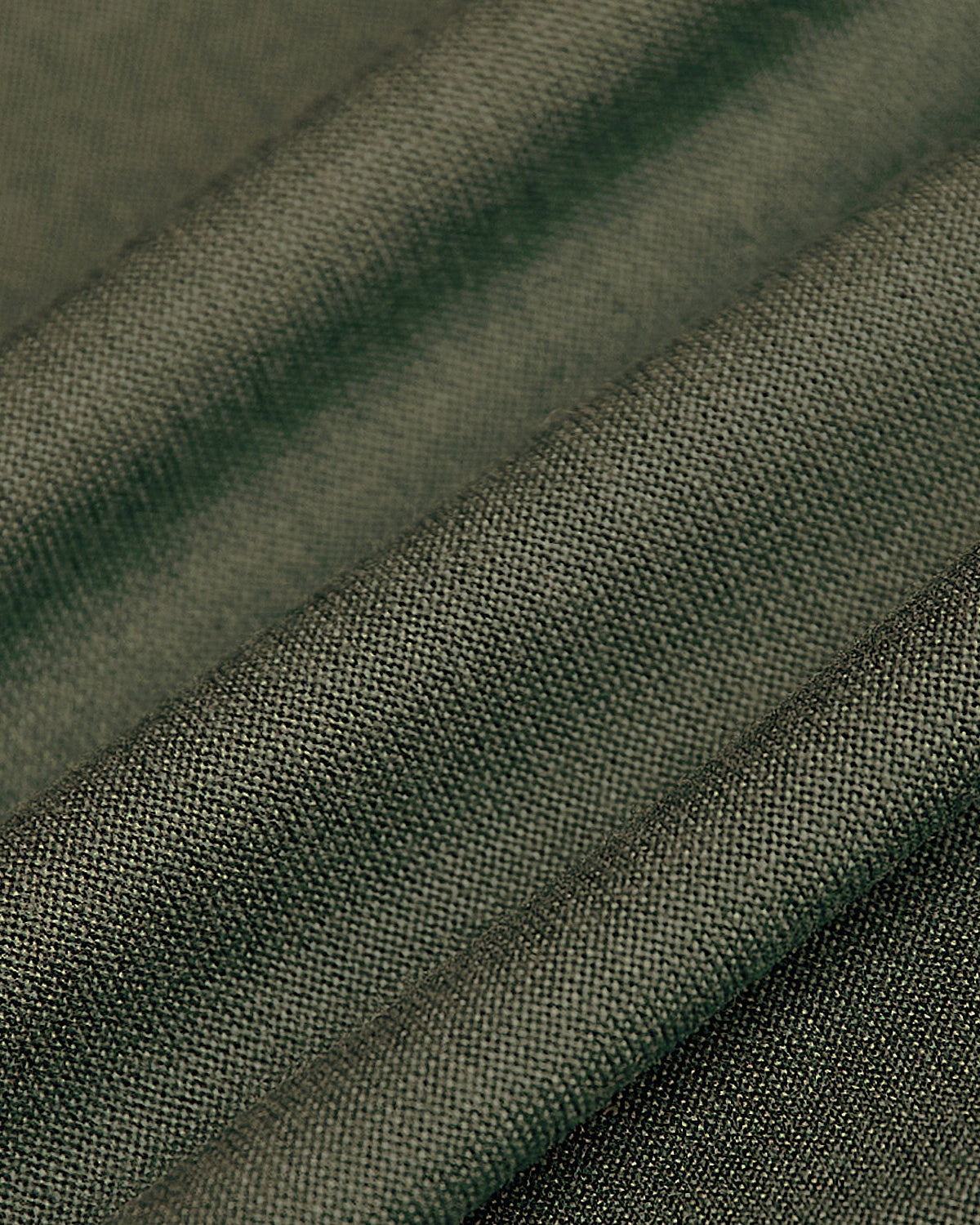 Military Green Sleeveless Active Muscle Tee with visible woven texture.