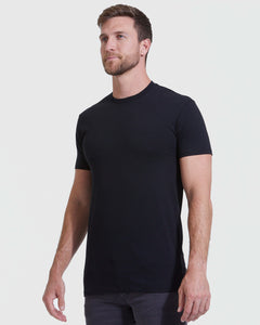 True ClassicBlack Tall Round Hem Crew Neck T-Shirt