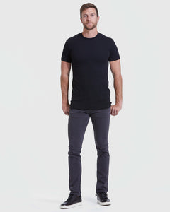 True ClassicBlack Tall Round Hem Crew Neck T-Shirt