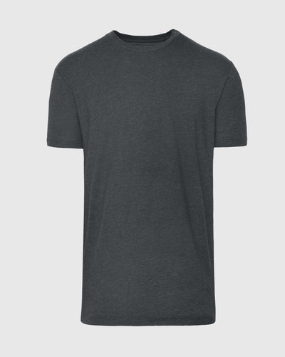 Tall Classic Crew Neck - Charcoal Heather Gray