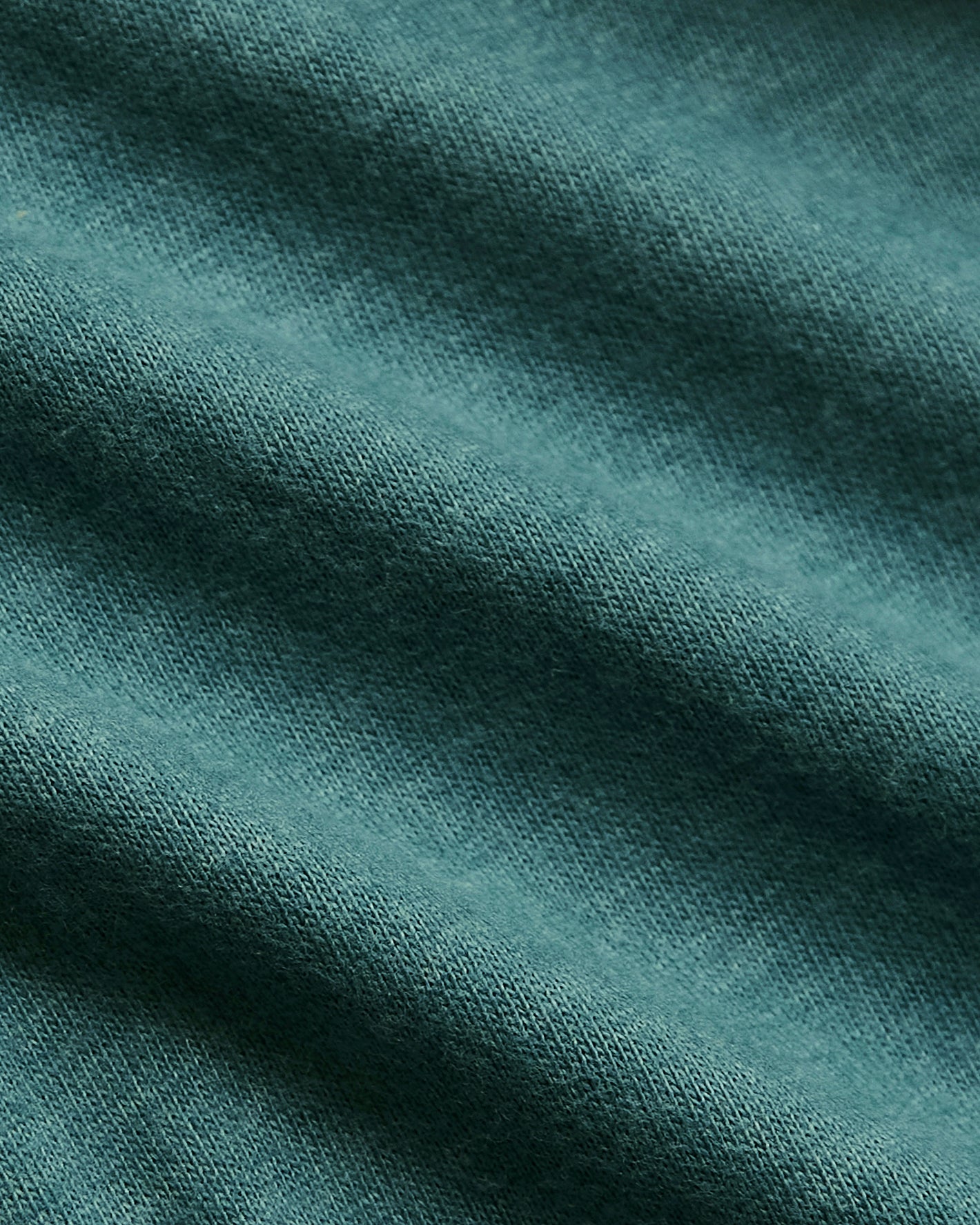 Heather Seafarer Tall Straight Hem Crew Neck T-Shirt close-up knit fabric.