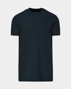 True ClassicNavy Tall Straight Hem Crew Neck T-Shirt