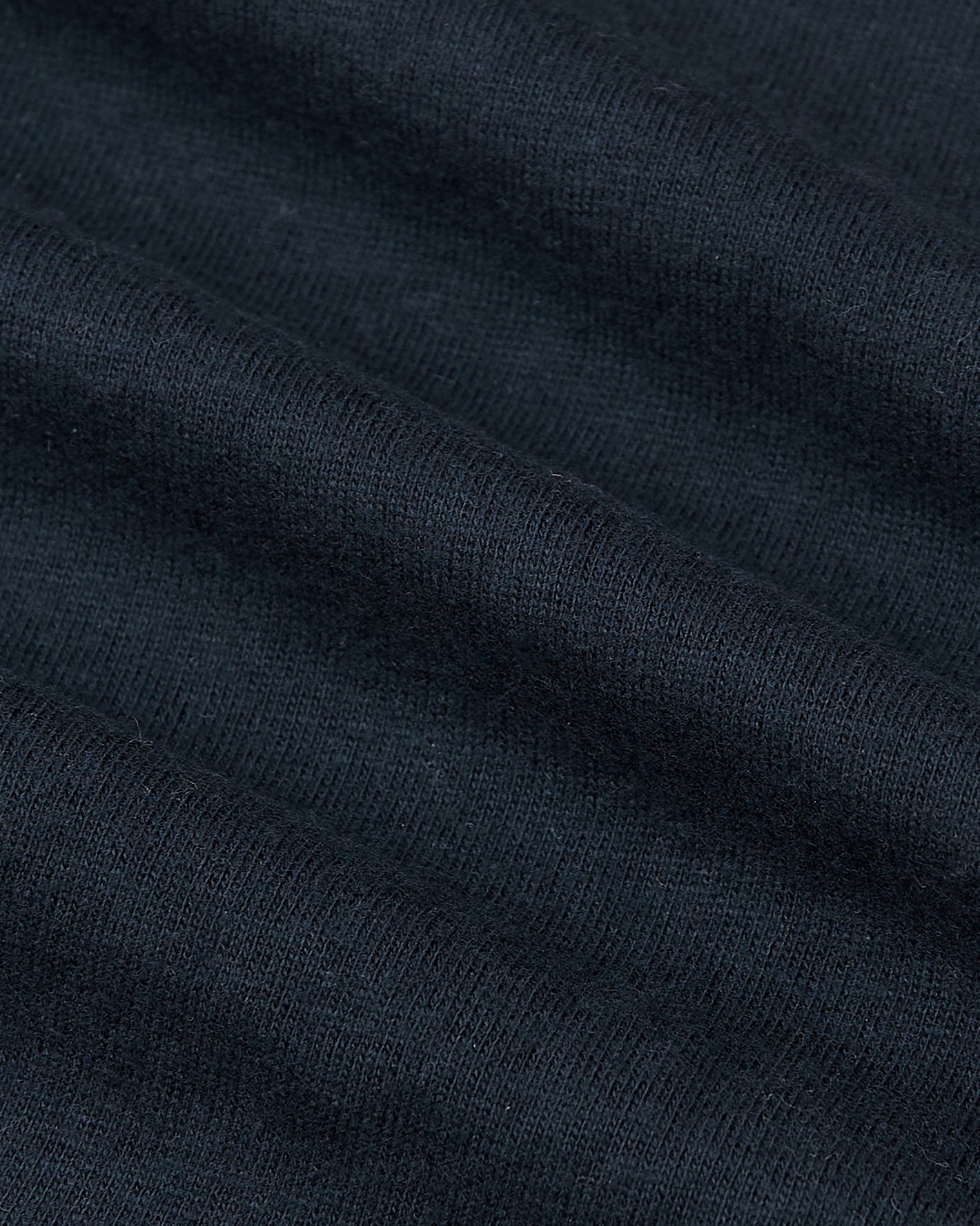 Close-up of Classic Tall Straight Hem Crew Neck T-Shirt's soft-knit texture.