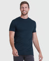 Man in Color Tall Straight Hem Crew Neck T-Shirt.