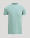 Seabreeze Tall Straight Hem Crew Neck T-Shirt, plain-front, short sleeves.