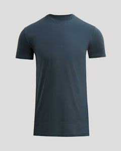 True ClassicPlain dark gray t-shirt on a light gray background