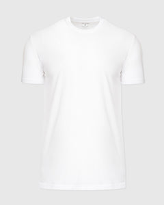 True ClassicWhite Tall Straight Hem Crew Neck T-Shirt