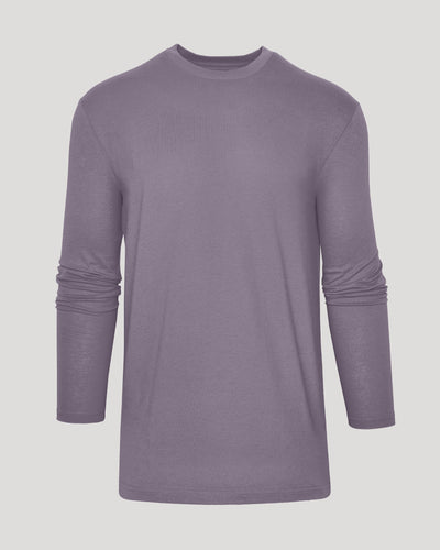 Tall Classic Long Sleeve Crew Neck - Ashberry