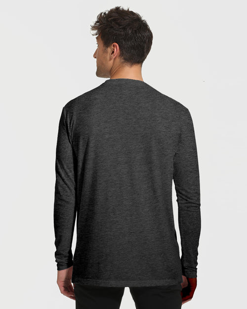 Charcoal Heather Gray Tall Long Sleeve T-Shirt