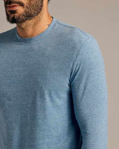 Heather Indigo Tall Long Sleeve T-Shirt