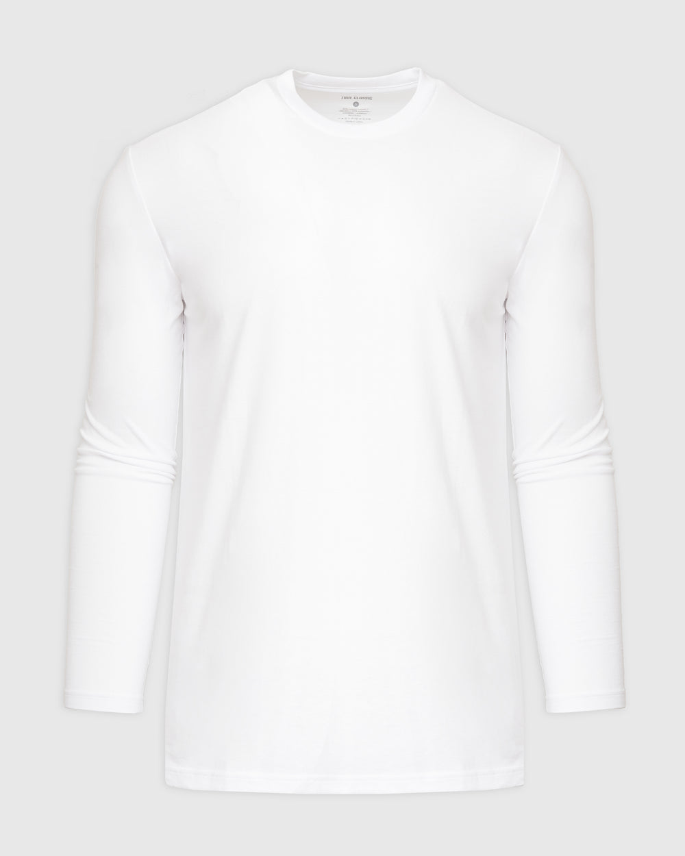 White Tall Long Sleeve T-Shirt