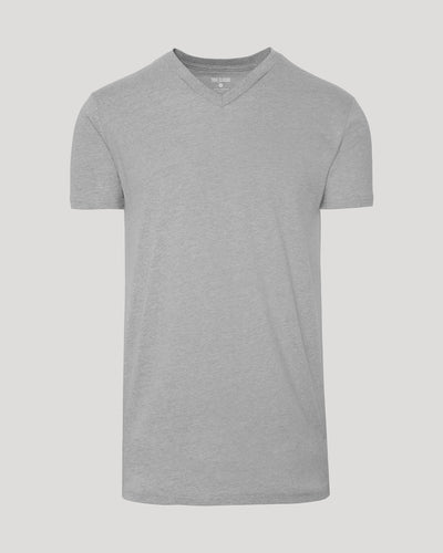Tall Classic V-Neck - Heather Gray