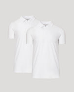 White Tall Classic Polo 2-Pack
