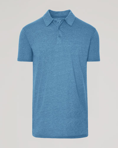 Tall Classic Polo - Dark Heather Tempest