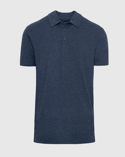 Polo classique grand - Heather Navy