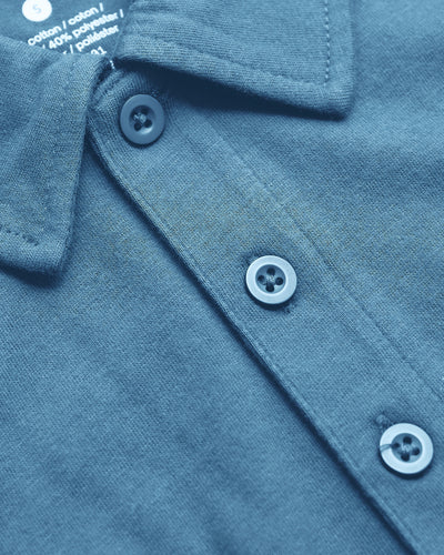Tall Classic Polo - Indigo