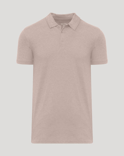Tall Classic Polo - Light Heather Slate Mauve