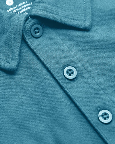 Tall Classic Polo - Sapphire