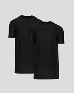 Pack de 2 calcetines altos activos negros